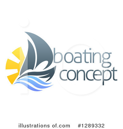 Royalty-Free (RF) Sailboat Clipart Illustration by AtStockIllustration - Stock Sample #1289332