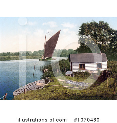 Royalty-Free (RF) Sailing Clipart Illustration by JVPD - Stock Sample #1070480