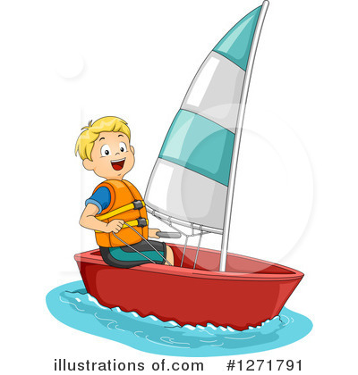Royalty-Free (RF) Sailing Clipart Illustration by BNP Design Studio - Stock Sample #1271791