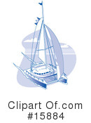 Sailing Clipart #15884 by Andy Nortnik