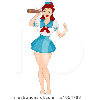 Pin Up Clipart #1054763 by BNP Design Studio