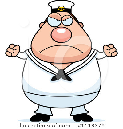 Royalty-Free (RF) Sailor Clipart Illustration by Cory Thoman - Stock Sample #1118379