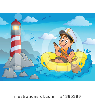 Royalty-Free (RF) Sailor Clipart Illustration by visekart - Stock Sample #1395399