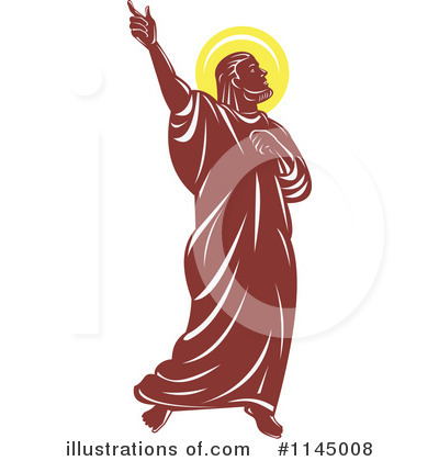 Royalty-Free (RF) Saint Clipart Illustration by patrimonio - Stock Sample #1145008