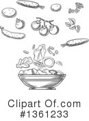 Salad Clipart #1361233 by Vector Tradition SM