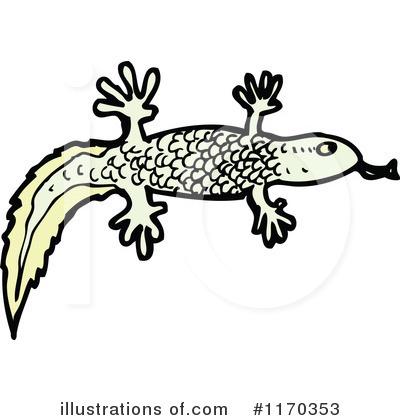 Royalty-Free (RF) Salamander Clipart Illustration by lineartestpilot - Stock Sample #1170353