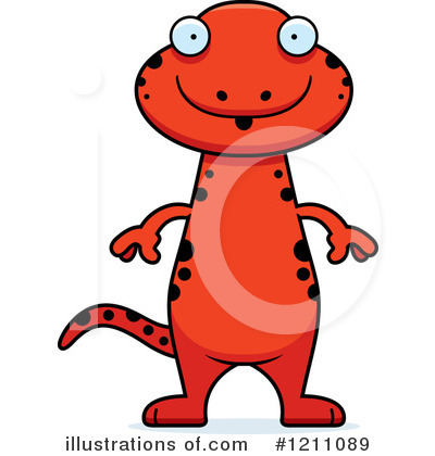 Royalty-Free (RF) Salamander Clipart Illustration by Cory Thoman - Stock Sample #1211089