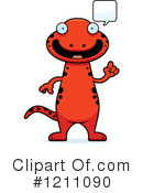 Salamander Clipart #1211090 by Cory Thoman