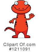 Salamander Clipart #1211091 by Cory Thoman