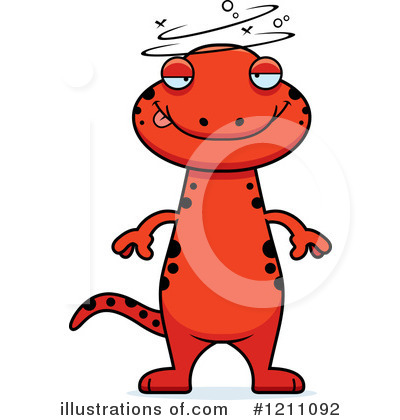Royalty-Free (RF) Salamander Clipart Illustration by Cory Thoman - Stock Sample #1211092