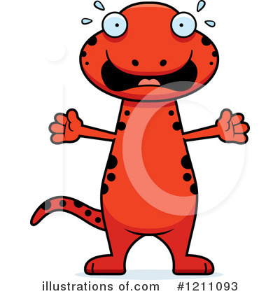 Royalty-Free (RF) Salamander Clipart Illustration by Cory Thoman - Stock Sample #1211093