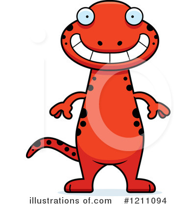 Royalty-Free (RF) Salamander Clipart Illustration by Cory Thoman - Stock Sample #1211094
