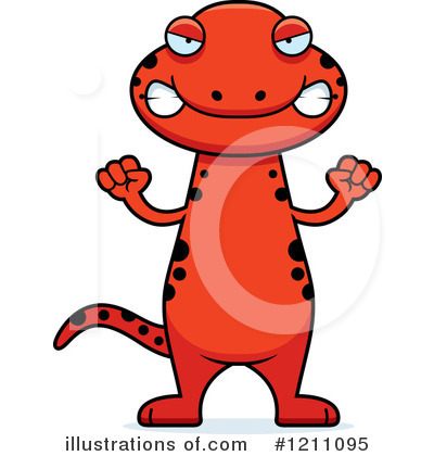 Royalty-Free (RF) Salamander Clipart Illustration by Cory Thoman - Stock Sample #1211095