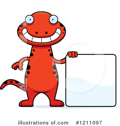 Royalty-Free (RF) Salamander Clipart Illustration by Cory Thoman - Stock Sample #1211097