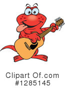 Salamander Clipart #1285145 by Dennis Holmes Designs