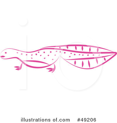 Royalty-Free (RF) Salamander Clipart Illustration by Prawny - Stock Sample #49206