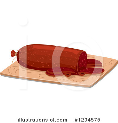 Sausage Clipart #1294575 by BNP Design Studio
