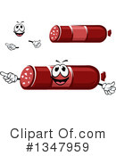 Salami Clipart #1347959 by Vector Tradition SM