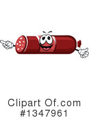 Salami Clipart #1347961 by Vector Tradition SM