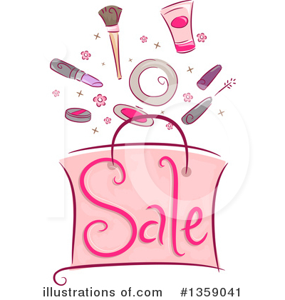 Beauty Products Clipart #1359041 by BNP Design Studio