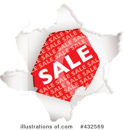 Royalty-Free (RF) Sale Clipart Illustration by michaeltravers - Stock Sample #432569