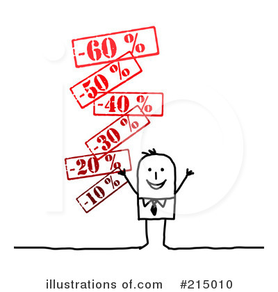 Royalty-Free (RF) Sales Clipart Illustration by NL shop - Stock Sample #215010
