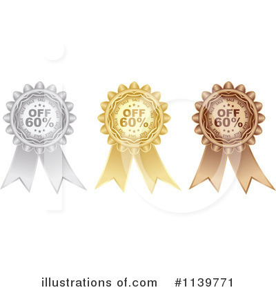 Royalty-Free (RF) Sales Ribbon Clipart Illustration by Andrei Marincas - Stock Sample #1139771