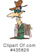 Salesman Clipart #435829 by toonaday