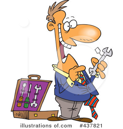 Salesmen Clipart #437821 by toonaday