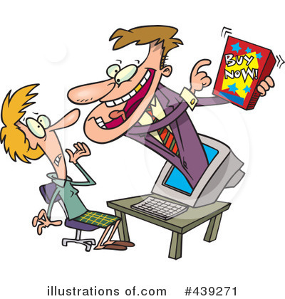 Salesman Clipart #439271 by toonaday