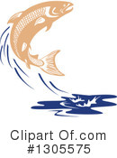 Salmon Clipart #1305575 by patrimonio