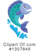 Salmon Clipart #1307849 by visekart