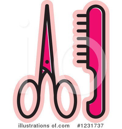 Combs Clipart #1231737 by Lal Perera
