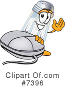 Salt Shaker Clipart #7396 by Mascot Junction