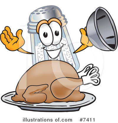 Royalty-Free (RF) Salt Shaker Clipart Illustration by Mascot Junction - Stock Sample #7411