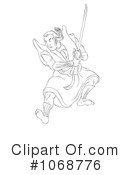 Samurai Clipart #1068776 by patrimonio