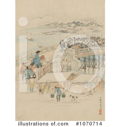 Royalty-Free (RF) Samurai Clipart Illustration by JVPD - Stock Sample #1070714
