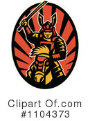 Samurai Clipart #1104373 by patrimonio