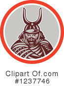 Samurai Clipart #1237746 by patrimonio