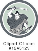 Samurai Clipart #1243129 by patrimonio