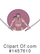 Samurai Clipart #1457610 by patrimonio