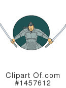 Samurai Clipart #1457612 by patrimonio