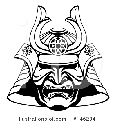 Royalty-Free (RF) Samurai Clipart Illustration by AtStockIllustration - Stock Sample #1462941