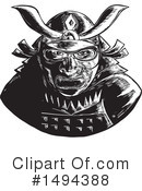 Samurai Clipart #1494388 by patrimonio