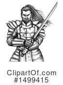 Samurai Clipart #1499415 by patrimonio