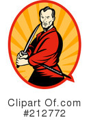 Samurai Clipart #212772 by patrimonio