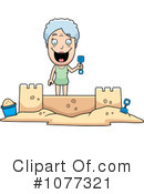 Sand Castle Clipart #1077321 by Cory Thoman