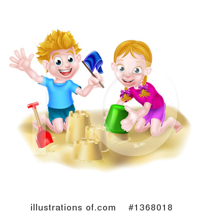 Playing Clipart #1368018 by AtStockIllustration