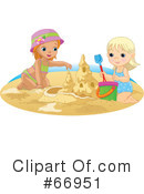 Sand Castle Clipart #66951 by Pushkin