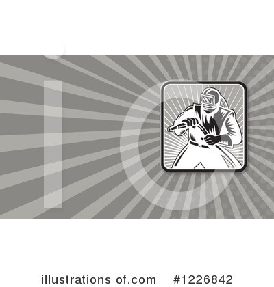 Royalty-Free (RF) Sandblasting Clipart Illustration by patrimonio - Stock Sample #1226842